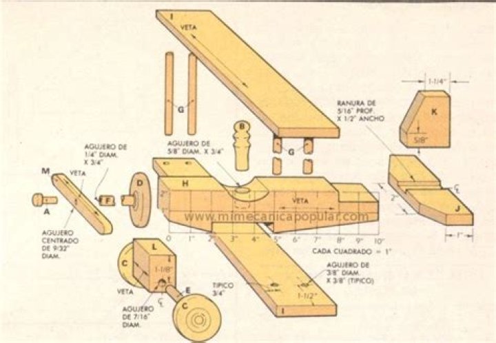 Descargas Gratis: Planos de Juguetes de Madera en PDF para Imprimir