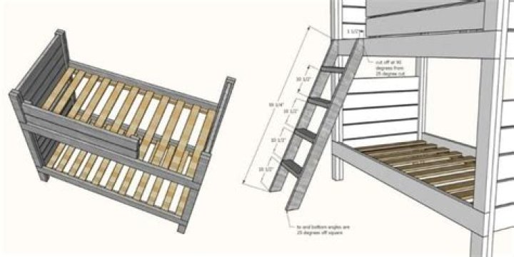Descargue Planos Gratuitos de Literas de Madera en PDF