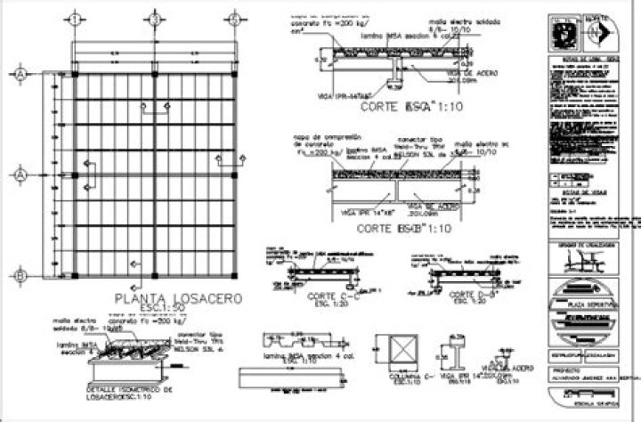 Planos de Losacero PDF: Descarga Diseños Gratuitos