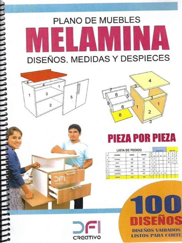 Planos de Muebles de Melamina PDF: Descargas Gratis y Diseños Profesionales