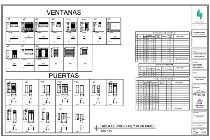 Descargas Gratuitas de Planos de Puertas y Ventanas en PDF