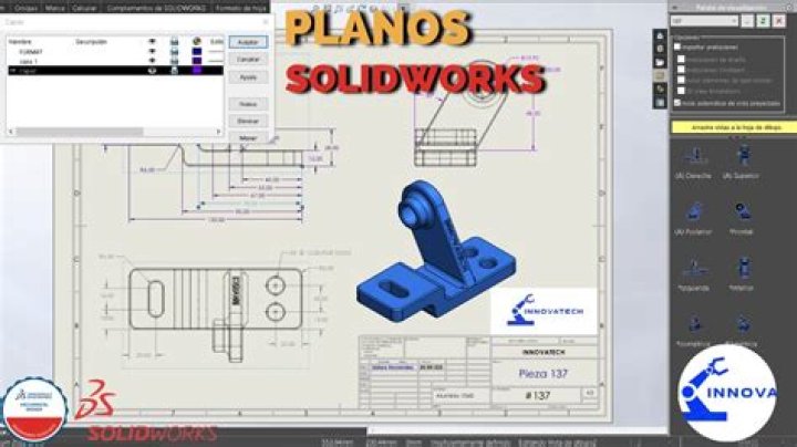 Planos de SolidWorks PDF: Descargas Gratuitas e Tutoriais