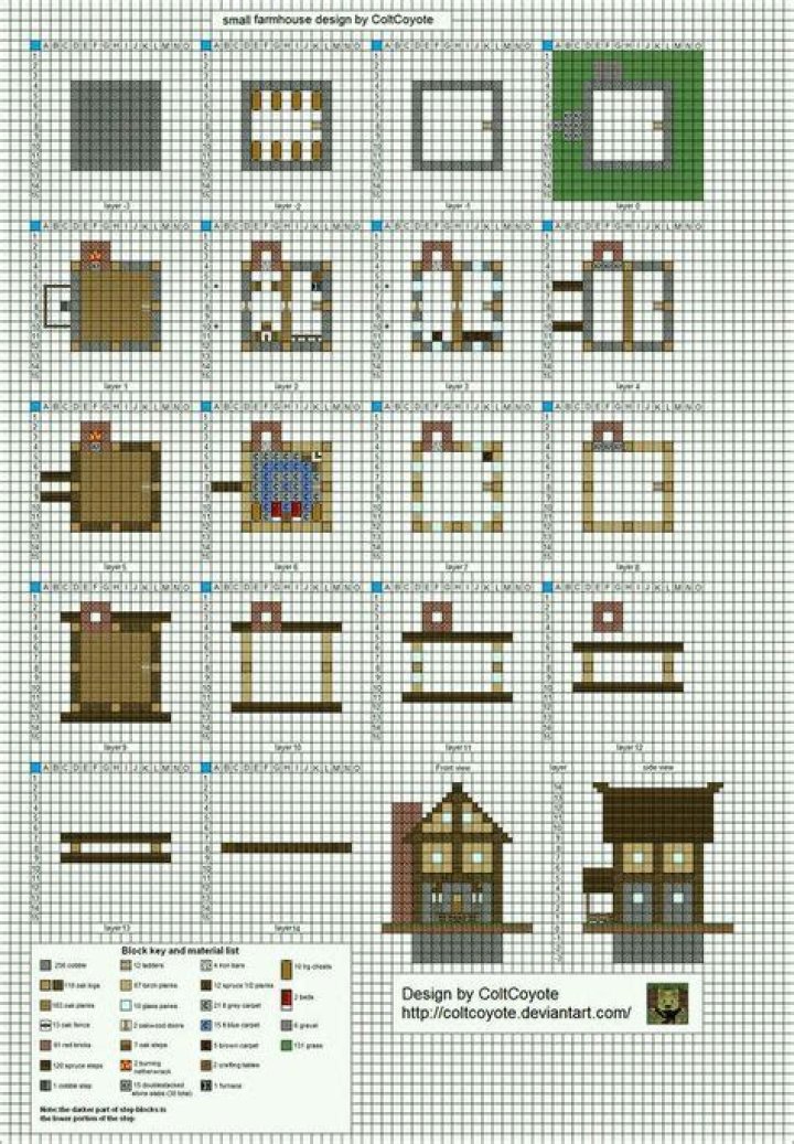 Planos Minecraft: Construcciones PDF Gratis para Crear Tus Mundos