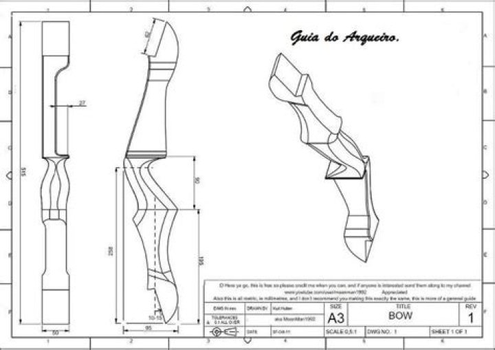 Planos PDF para Arco Recurvo: Guía Paso a Paso