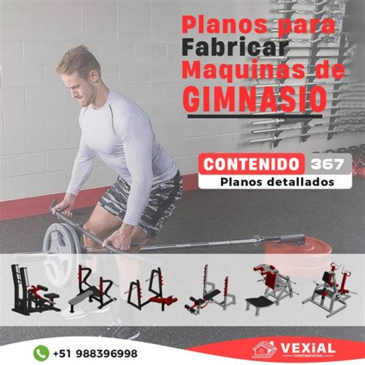 Planos Gráficos para Máquinas de Gimnasio PDF – Descargas Fáciles