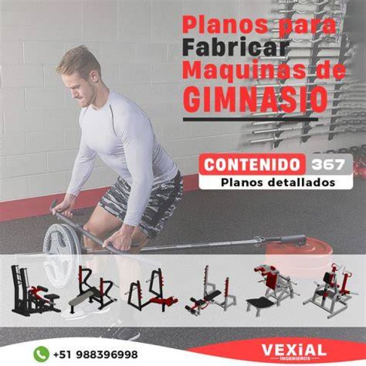 Planos Gráficos para Maquinas de Gimnasio PDF – Descargas Gratis