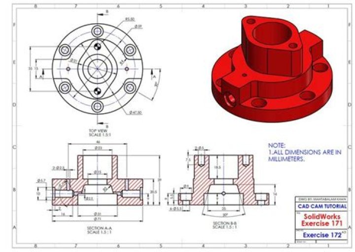 Planos PDF para Practicar SolidWorks: Guías y Recursos Gratuitos