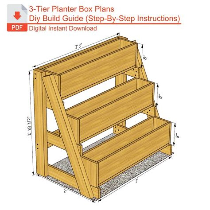Free Planter Plans PDF for Your Garden