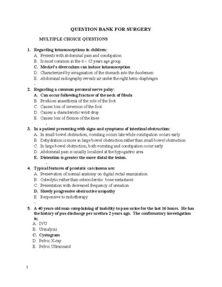 Plastic Surgery Question Bank PDF: Expert Answers for Common Concerns
