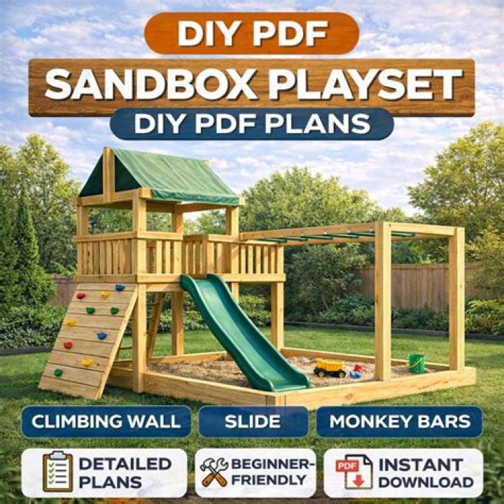 Download Free Playset Plans PDF for Custom Builds