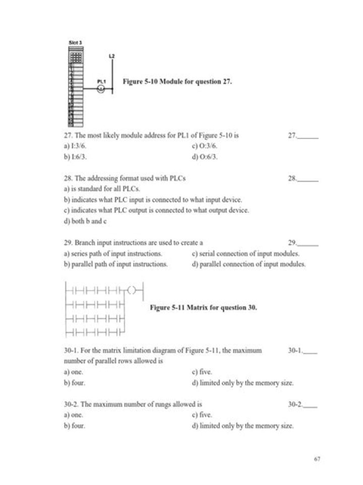 Plc Ladder Logic Questions & Answers PDF: Master Industrial Automation