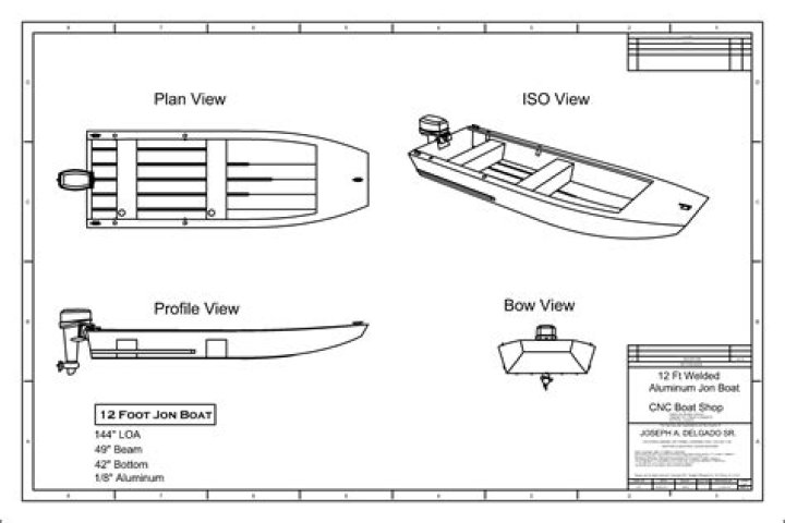 Plywood Jon Boat Plans PDF – Easy DIY Boat Building Guide