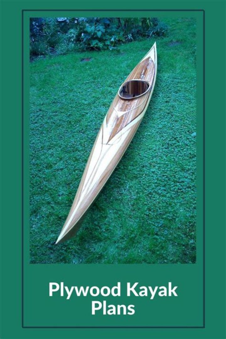 Free Plywood Kayak Plans PDF for DIY Construction