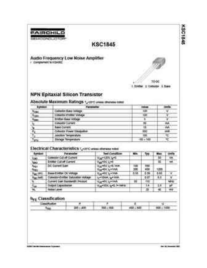 PNP Transistor List PDF – Comprehensive Guide with Applications