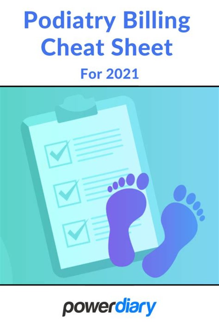 Podiatry Billing Cheat Sheet PDF: Master Claims & Reimbursements Fast
