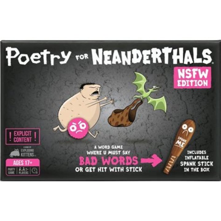 Poetry for Neanderthals: NSFW Word List PDF