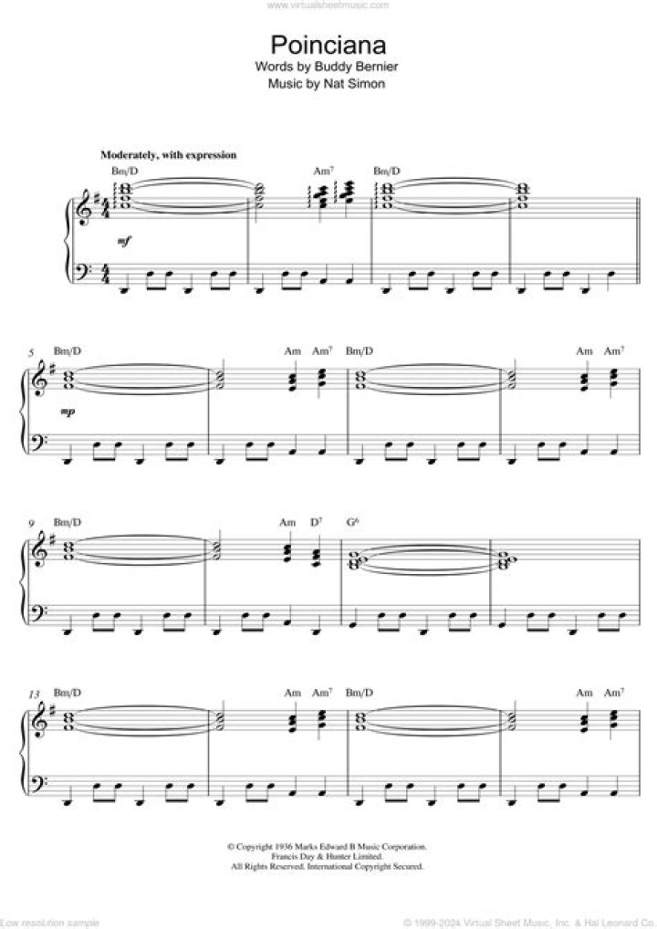 Poinciana Lead Sheet PDF – Download Planting & Care Guide