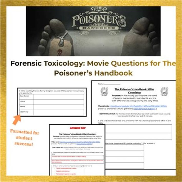 Poisoner's Handbook Video Questions & Answer Key PDF – Expert Answers