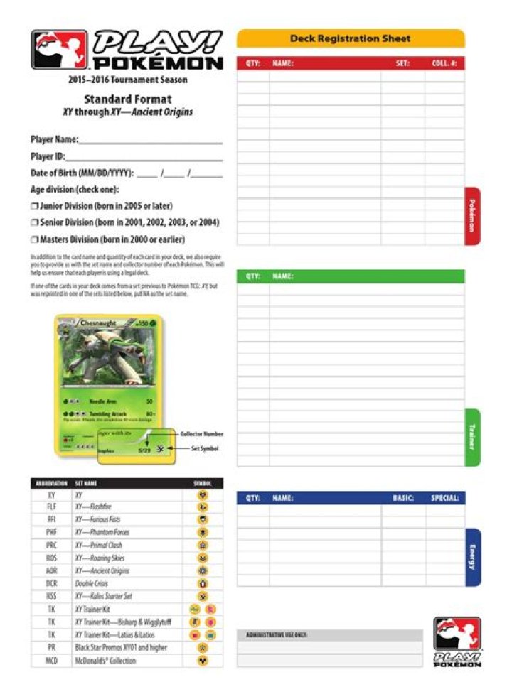Pokemon TCG Deck List PDF – Complete Guide & Tips