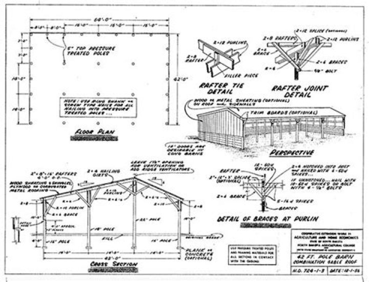Free Pole Barn Plans PDF: Build Your Barn Easily