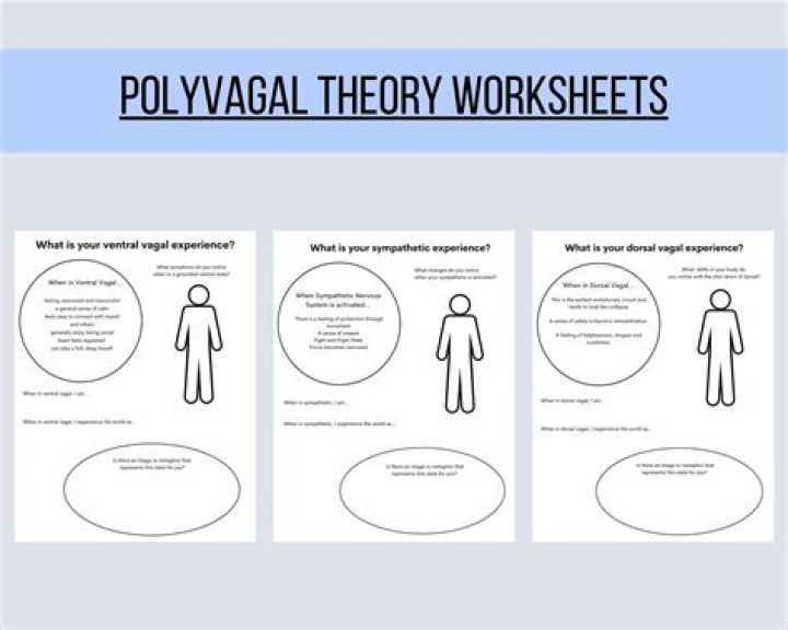 Free Polyvagal Theory Worksheets PDF – Instant Download