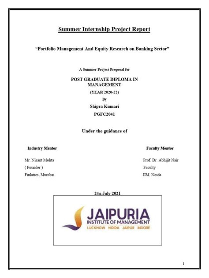 Master Portfolio Management in Banking Sector – Essential PDF Guide