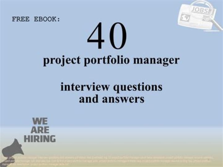 Portfolio Manager Interview Questions and Answers PDF – Expert Prep Guide