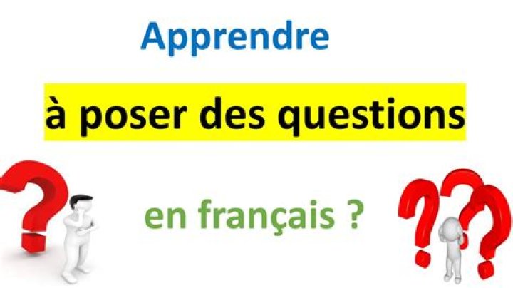 Apprenez à poser des questions en français PDF facilement