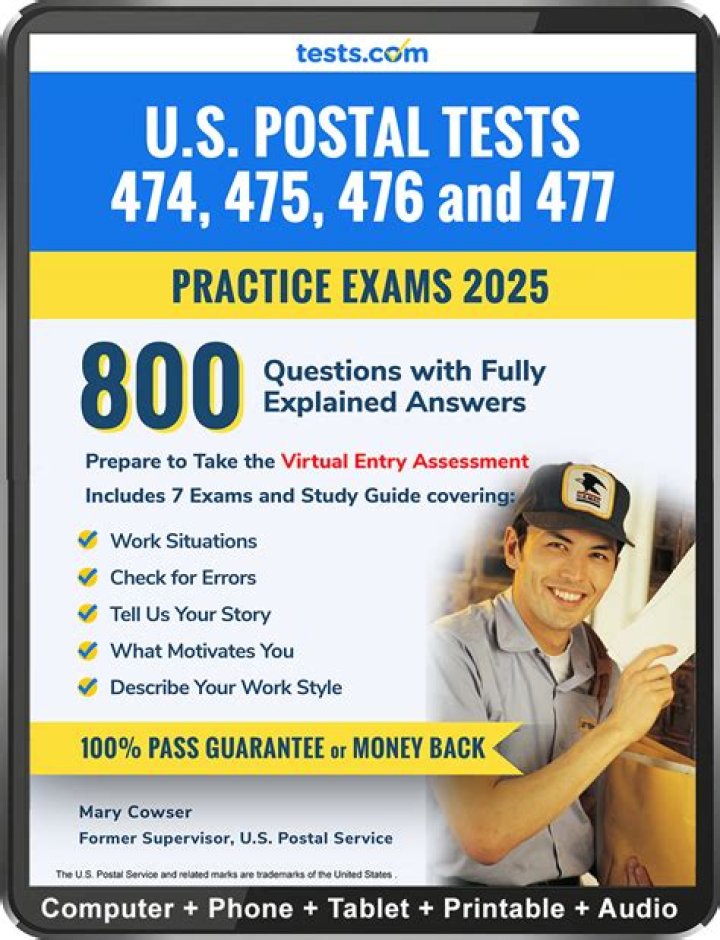 Postal Exam 473 Practice Test PDF with Real Questions & Answers