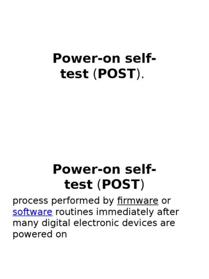 Power-On Self Test PDF – Quick System Check Before Boot
