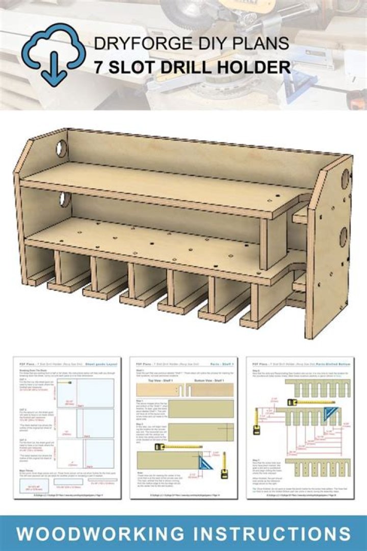 Free Download: Power Tool Storage Plans PDF – Maximize Space & Safety