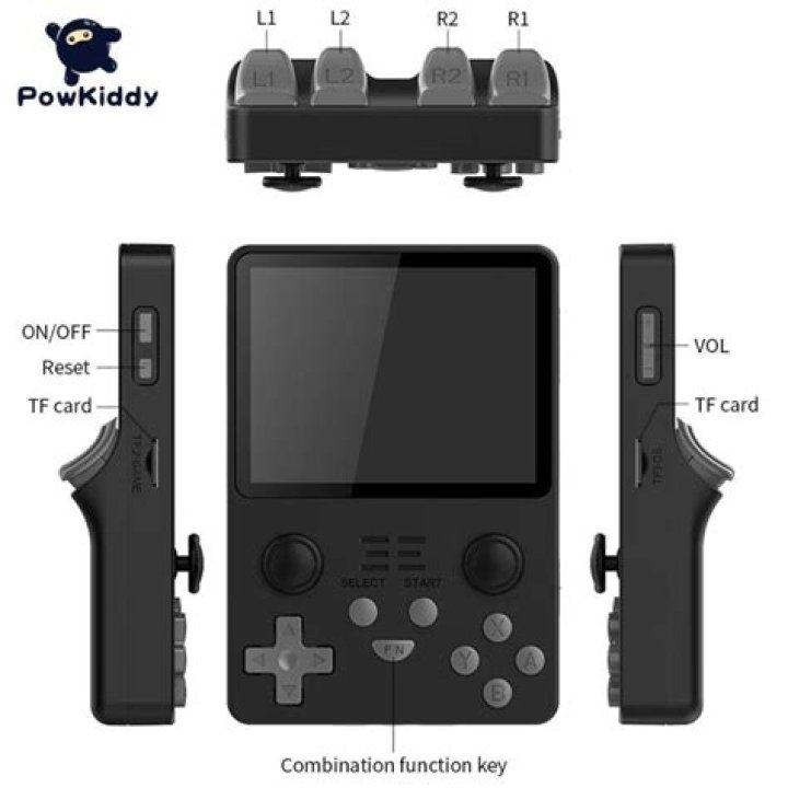 Powkiddy RGB20S Game List & PDF Download