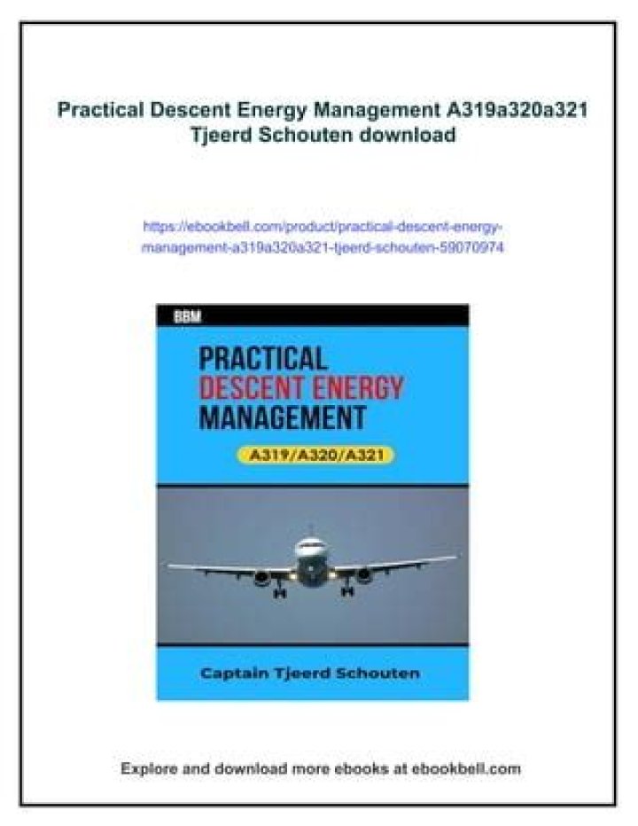 Practical Descent Energy Management: PDF Guide for Efficient Control