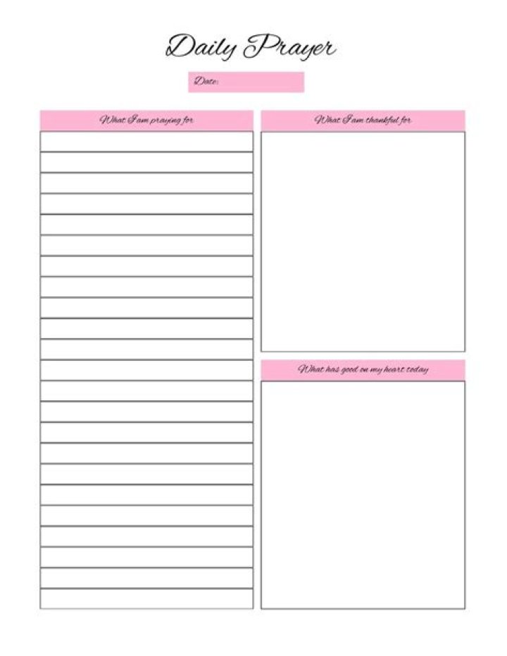 Free Prayer Plan PDF for Daily Devotion & Spiritual Growth