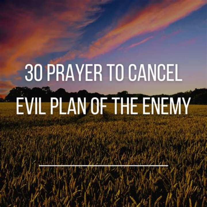 Powerful Prayer to Cancel the Enemy’s Evil Plan – Download PDF