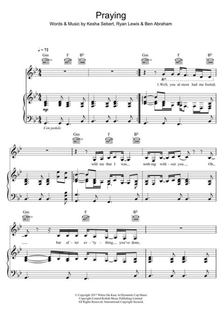 Free Praying Sheet Music PDF – Download Instant Worship Sheets