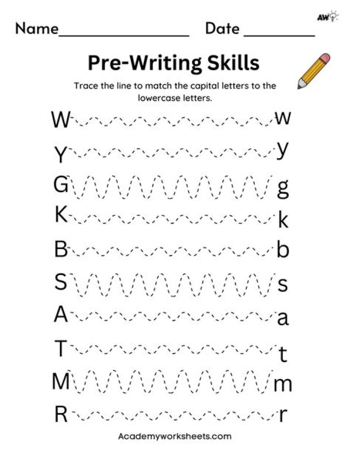 Free Pre-KG Worksheets PDF for Fun Early Learning