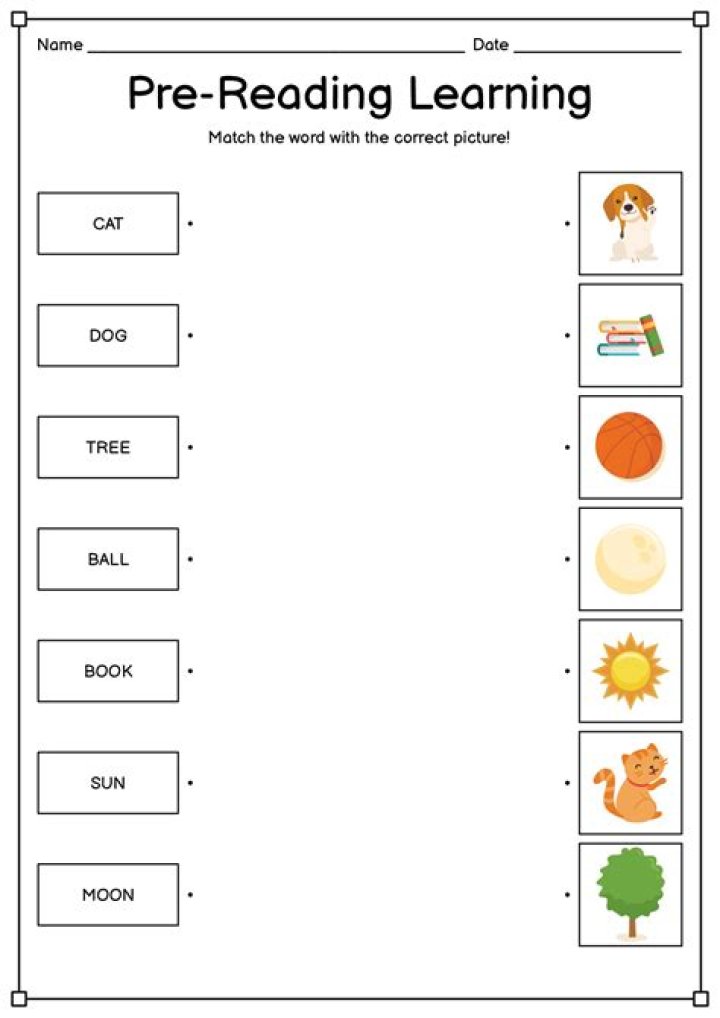 Free Pre-Reading Worksheets PDF – Boost Early Literacy Skills