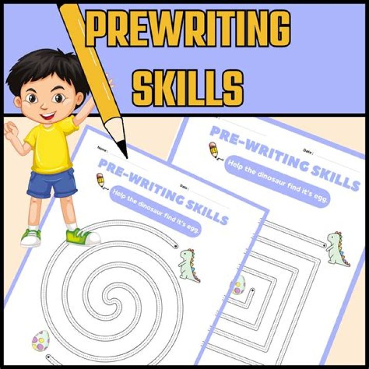 Pre-Writing Skills for 3-Year-Olds: Fun Worksheets PDF Download
