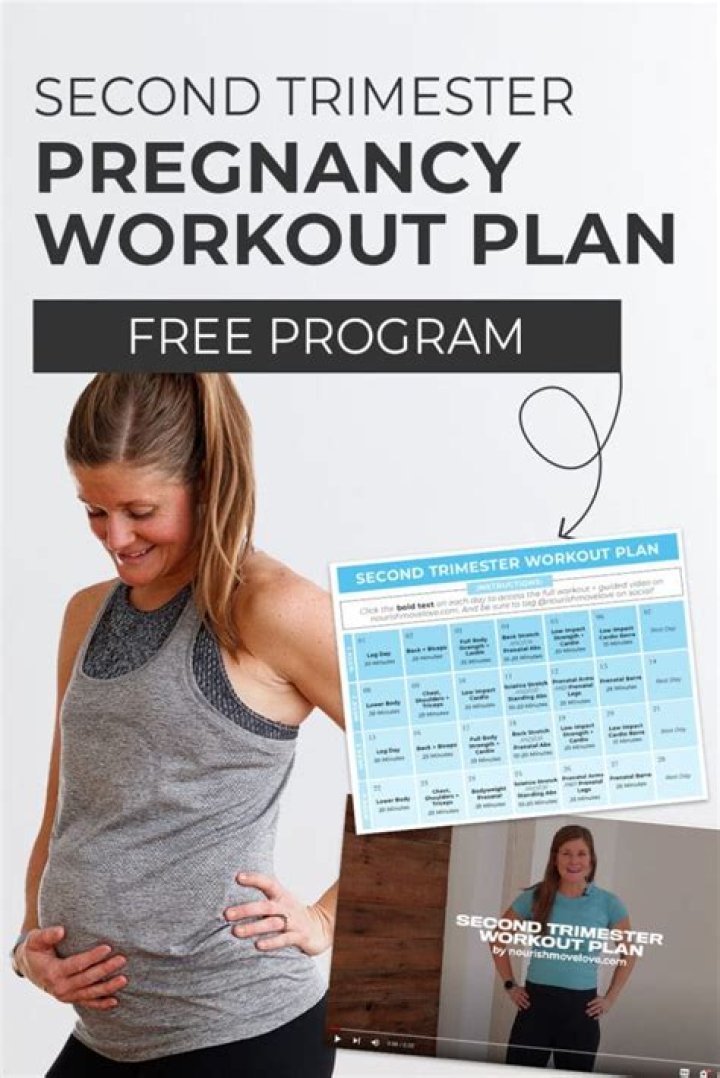 Pregnancy Workout Plan at Home PDF: Safe & Effective Exercises