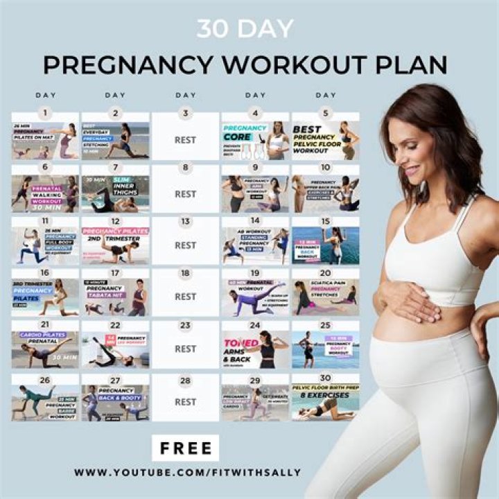 Pregnancy Workout Plan PDF Free – Safe & Effective Exercises