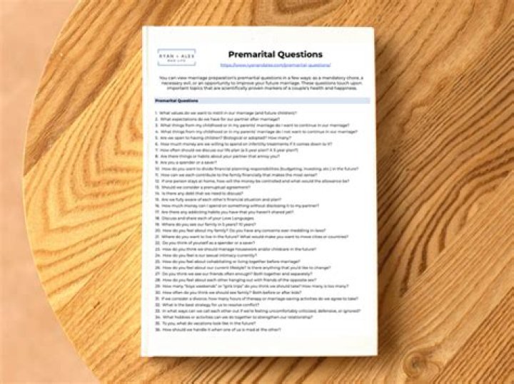 Premarital Counseling Questions PDF: Essential Topics for Healthy Relationships