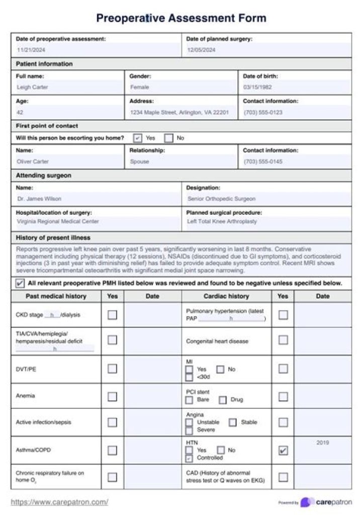 Preoperative Assessment and Management: Essential PDF Guide