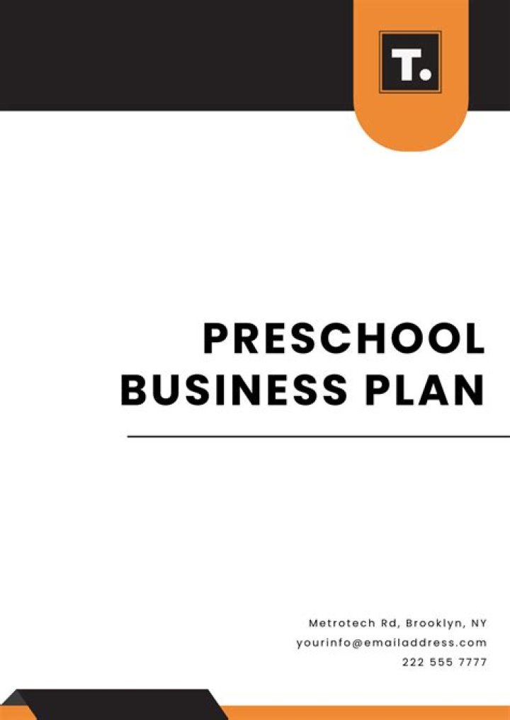 Free Preschool Business Plan Sample PDF – Ready-to-Use Template