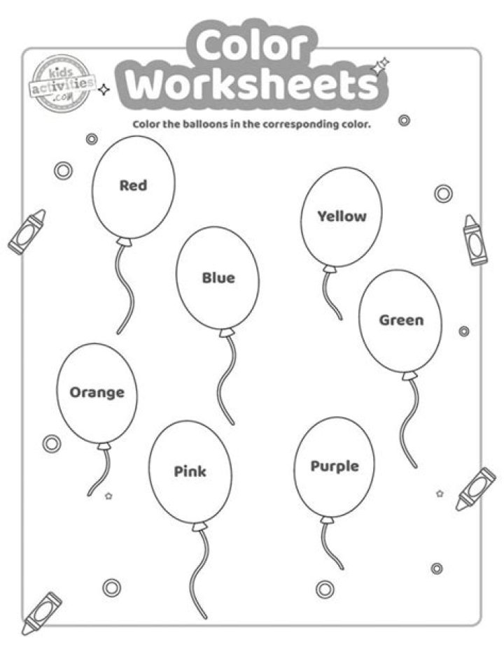 Free Preschool Colouring Worksheets PDF – Download Instant Fun & Learning