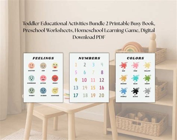 Free Preschool Learning Worksheets PDF for Hands-On Early Learning