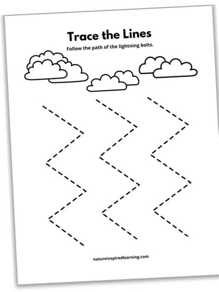 Free Preschool Tracing Lines Worksheets PDF – Easy Line Tracing for Toddlers