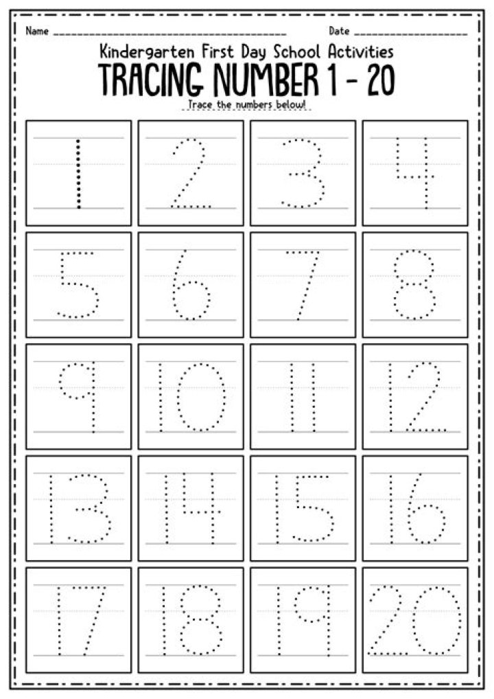 Free Preschool Worksheets Age 2–3 PDF – Easy Printable Activities for Toddlers