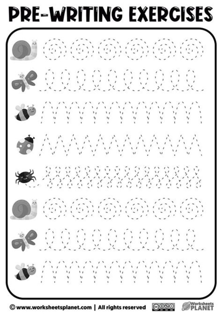 Free Preschool Writing Worksheets PDF – Download Now