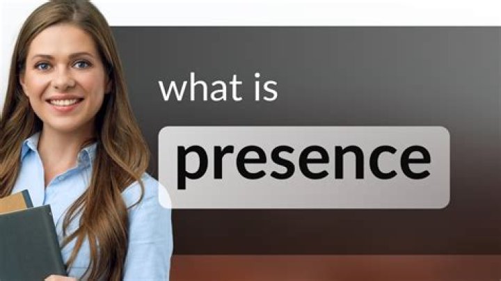 Presence meaning of Presence YouTube
